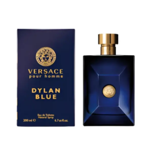 Versace Dylan Blue for Men Eau De Toilette Spray bottle.